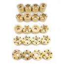 2 pcs. Crawler wheel spacers made of brass